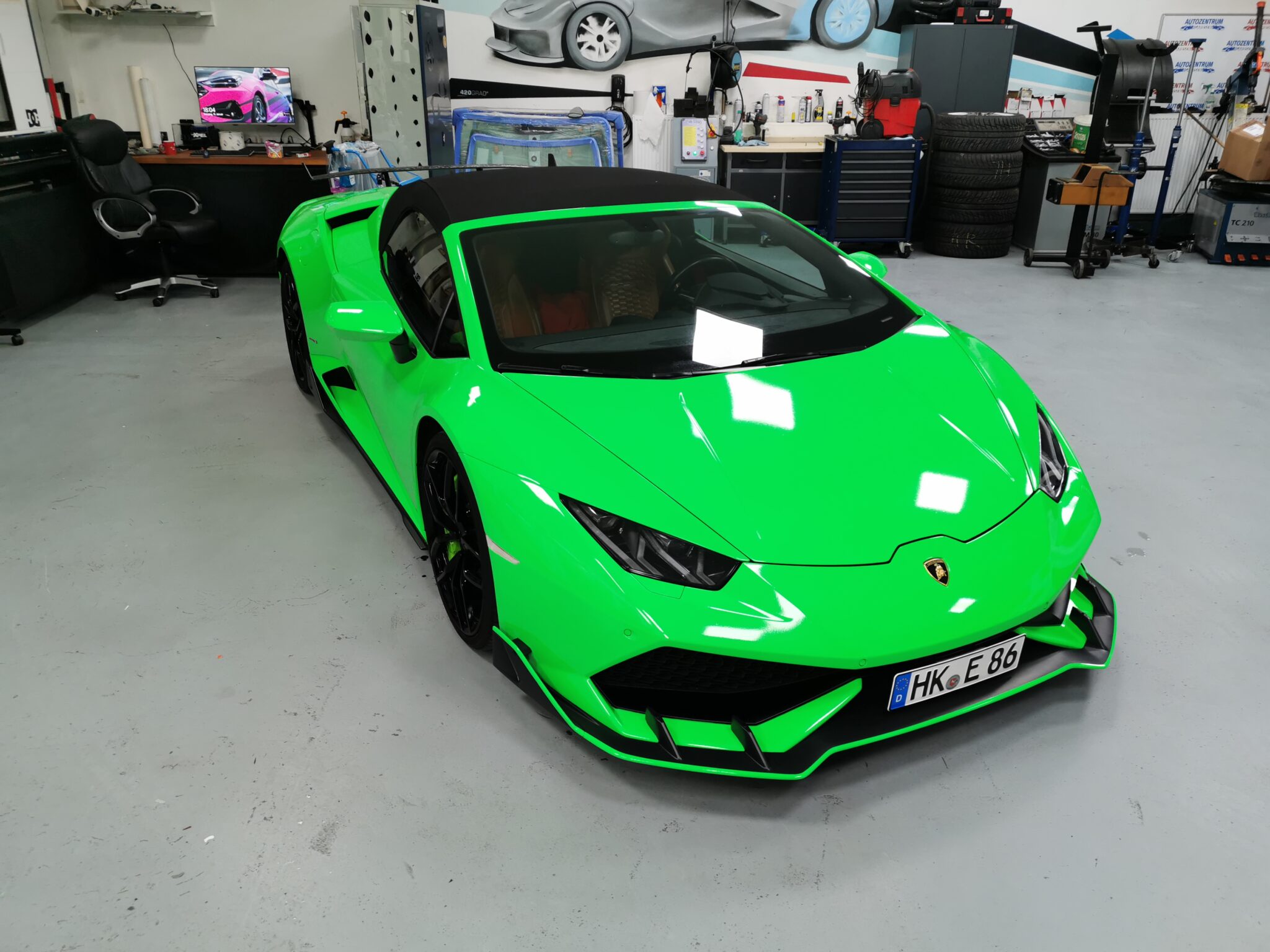 Autofolierung Hannover AZFolie Galerie Lamborghini Huracan Premium Folierung